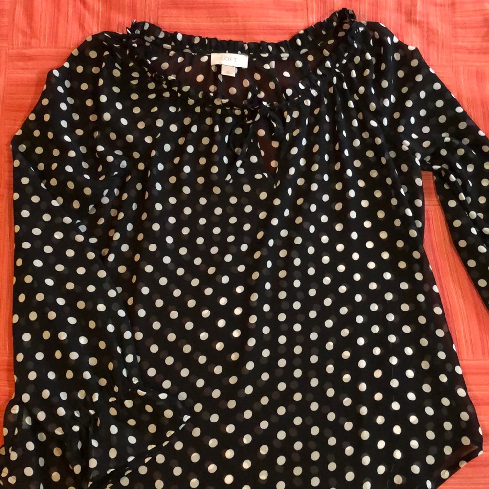 Polka Dot Blouse